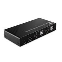 Switch KVM HDMI 4K60, USB 2.0 & Audio, 2 ports - LINDY