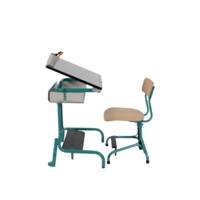 Table et chaise ergonomique scolaire HERGON VISION - Héphaïstos
