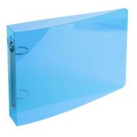 Classeur 2 Anneaux 24x16cm pour fiches 125x200mm et A5 Couleur Crystal Aléatoire - EXACOMPTA