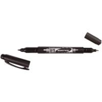 Marqueur Permanent MONO twin 0,8 et 0,4 mm Noir - TOMBOW