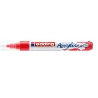 Marqueur Acrylique 5100 Rouge Trafic Pointe Moyenne 2-3 mm - EDDING
