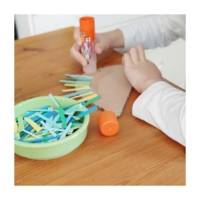 Boîte de 12 bâtons de colle TRANSPARENTE "Cléostick" Adhésive en 8 gr - CLÉOPÂTRE