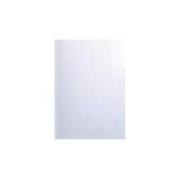 Paquet de 100 couvertures Grain toilé pour reliure A4 Blanc - EXACOMPTA