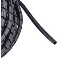 Gaine Cache Câble Tubes 60 mm 10.0 m Noir - GÉNÉRIQUE