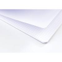 Carnet spiralé 9 x 14 cm 180 pages 90g petits carreaux 5x5. Couverture polypro - OXFORD