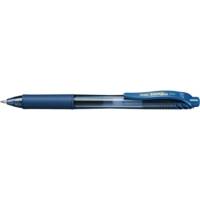 Pochette de 4 Rollers encre gel ENERGEL X BL107 : 1 x Noir, 1 x Rouge, 1 x Bleu, 1 x Bleu nuit - PENTEL