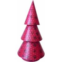 Sapin en papier brun mâché 30,5 cm - DÉCOPATCH
