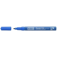 Marqueur permanent N50S, pointe ogive fine, bleu - Pentel