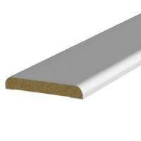 Chant plat MDF revêtu 2 arrondis - section 4 x 28 mm L.2,40 m - Gedimat - SOTRINBOIS