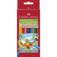Crayons de couleur triangulaires, étui de 24 - Faber-Castell