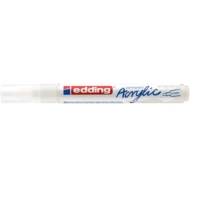 Marqueur Acrylique 5100 Blanc trafic Pointe Moyenne 2-3 mm - EDDING