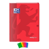 Cahier easybook 24x32cm 96 pages petits carreaux 90g coloris aléatoires - Oxford