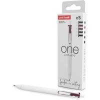 Etui de 5 Stylos Roller Gel ONE UMNS/07 Coloris Organique - UNI-BALL