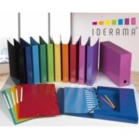 Classeur A4 4 anneaux 30mm Iderama - Rouge - EXACOMPTA
