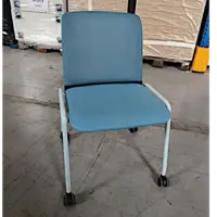 Chaise à roulettes Haworth Lively Bleu/Bleu/Bleu DAMIEN - OCCASION