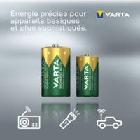 2x Accus NI-MH "Power Accu Ready 2 Use", Mono (D/HR20) 3000 mAh - VARTA