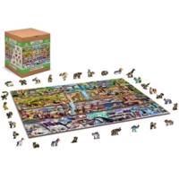 Puzzle en Bois L'étonnant royaume des animaux - WOODEN CITY