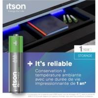 Boîte de 8 piles rechargeables AAA Pro NiMH prêtes à l'emploi, 930 mAh - ITSON