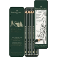 Étui de 5 crayons graphite Castell 9000 - Faber-Castell