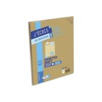 Paquet de 25 pochettes kraft brun auto-adhésives 90g format n°24 260 x 330 mm - GPV