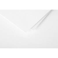Pack de 25 Cartes pliées 210g 135x135 blanc - CLAIREFONTAINE