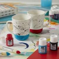 Set Initiation N°1 Peinture Porcelaine P150 Brillant - 6 Flacons de 20 ml - PÉBÉO