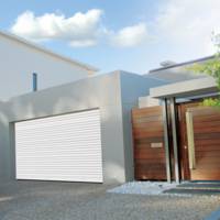 Porte de garage enroulable VINCENNES FIRST gris anthracite RAL 7016 - Gedimat - C2R