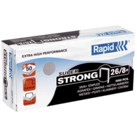 Boite de 5000 Agrafes Super Strong 26/8+ galvanisées - Rapid