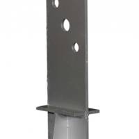 Pied de poteau en âme avec platine Type SDT - Gedimat - SIMPSON STRONG-TIE