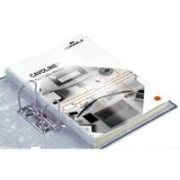 Sachet 10 Bandes perforées autocollantes Filefix A4 transparentes - DURABLE