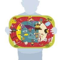 Puzzle éducatif, Jeux Olympiques - Multicolore - AVENUE MANDARINE