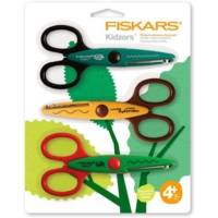 Kit de 3 ciseaux cranteurs Kidzors "Animaux de marais" - FISKARS
