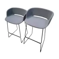 Tabouret haut Pedrali DESIR 11 gris H95 - OCCASION