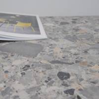 Mange-debout rabattable pied blanc 60x60cm cepp - terrasse - RestooTab
