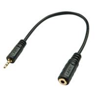 Adaptateur Audio 2.5mm mâle vers 3.5mm femelle - LINDY