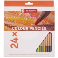 Crayons de couleur Art Creation, rond, étui de 24 - Royal Talens