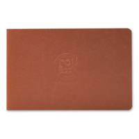 Carnet Crok'Book piqué 17x11 à l'italienne 90g blanc, couverture couleur aléatoire - CLAIREFONTAINE