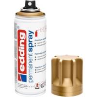 Spray Peinture Permanente 200ml Or, pour extérieur et intérieur - EDDING