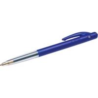 Pack 100 Stylos Bille Rétractable M10 Clic Pointe Moyenne Bleu - BIC
