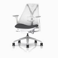 Fauteuil de bureau ergonomique SAYL blanc Herman MILLER