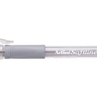 Stylo-bille encre gel "Softline 1900" pointe 1 mm argenté - Artline