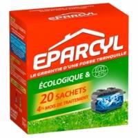 Activateur Naturel Fosse Septique - 20 sachets (4 mois de traitement) - Activateur Biologique Fosse Septique - EPARCYL